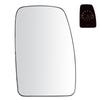 Right Heated Mirror Insert 11cm Passenger Renault Master Opel Movano Nissan NV400 2010 - Interstar 2004- 6042555E FT88592