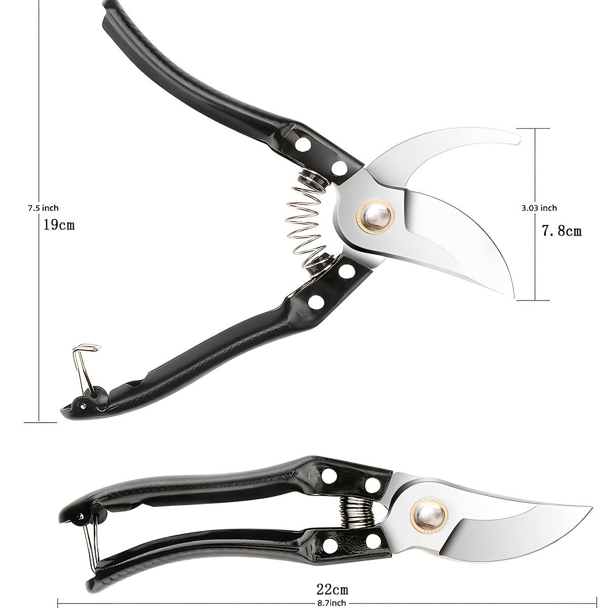 

Профессиональные острые садовые инструменты для обрезки, ножницы из нержавеющей стали в форме птичьего клюва, секаторы для садоводства, зеленое выращивание 15cm-19.9cm чёрный