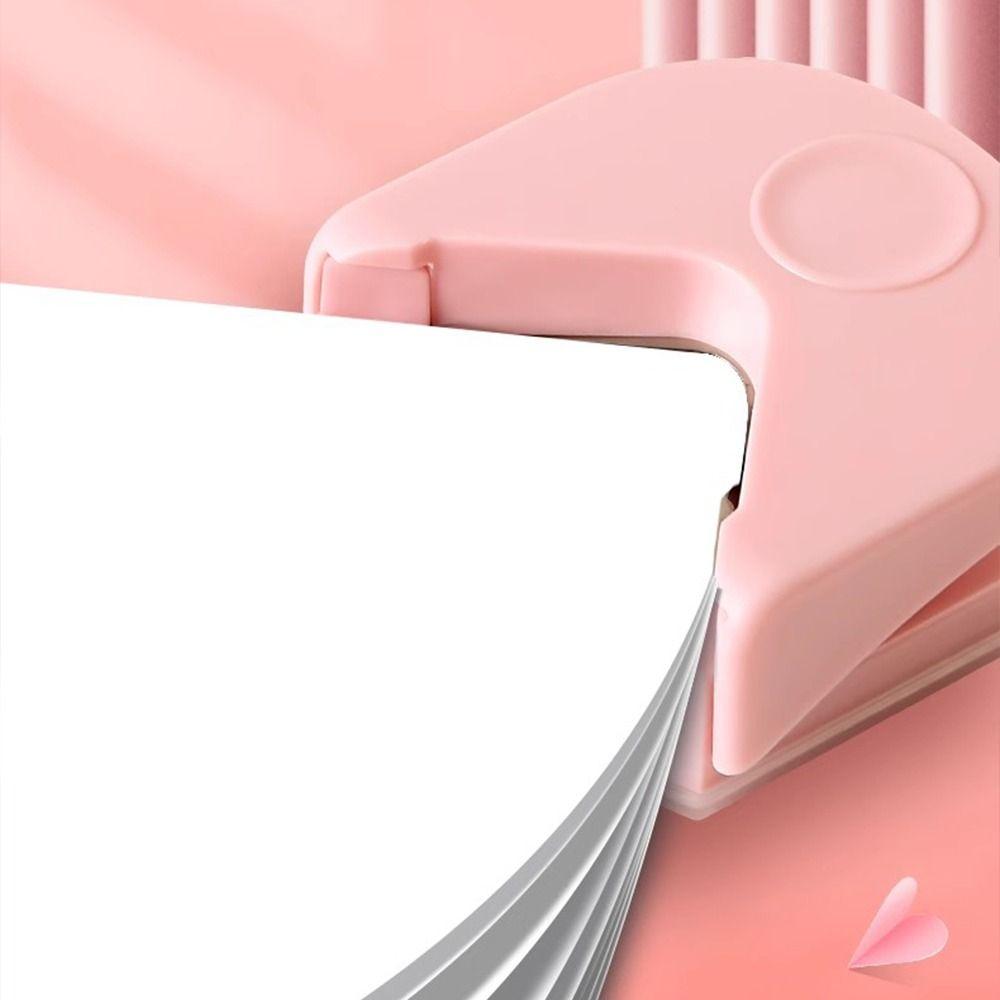 Portable Paper Trimmer R4 Corner Punch Paper Cutter Arc-shaped R4 Corner Rounder DIY Craft Metal Office Accessories