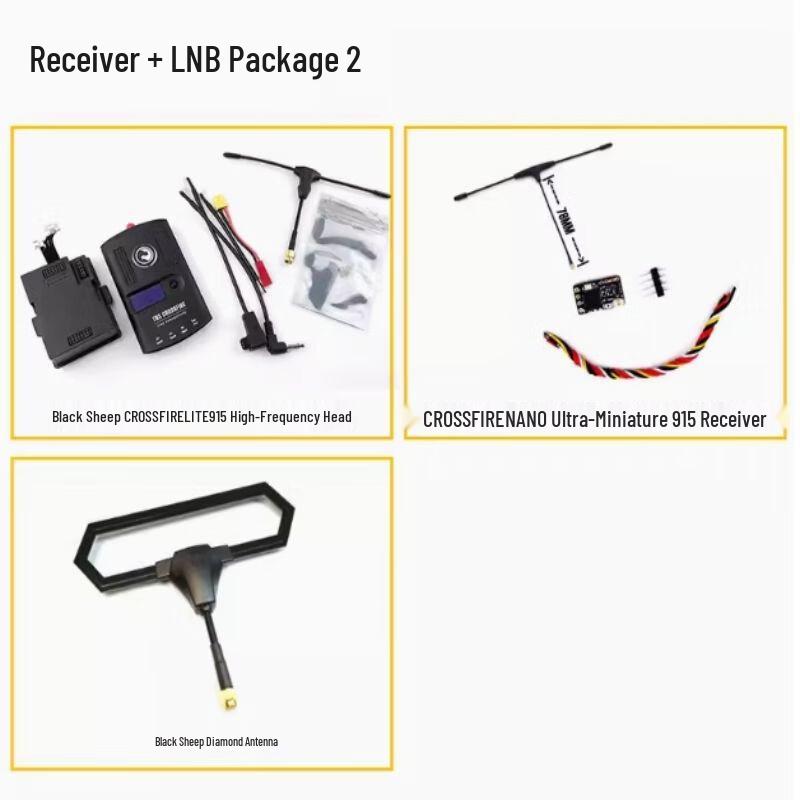 

GUBB H16 915MHz Nano FPV Receiver Kit (CN version)