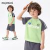 MQDMINI Boys' Cooling Soccer Sports T-Shirt & Shorts Set