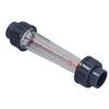 Plastic Tube Liquid Flowmeter High Accuracy Large Range Acid Alkali Resistance Water Flow Meter Gauge