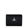 Vivienne WeStwood Men S Black Orb Small Grain Flap Wallet 5115002tw S000d N403