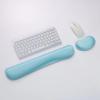 Gummi Maus Handgelenkstütz-Set - Rutschfest, Bequemes Hand- und Handflächenpolster für Büro-Tastatur