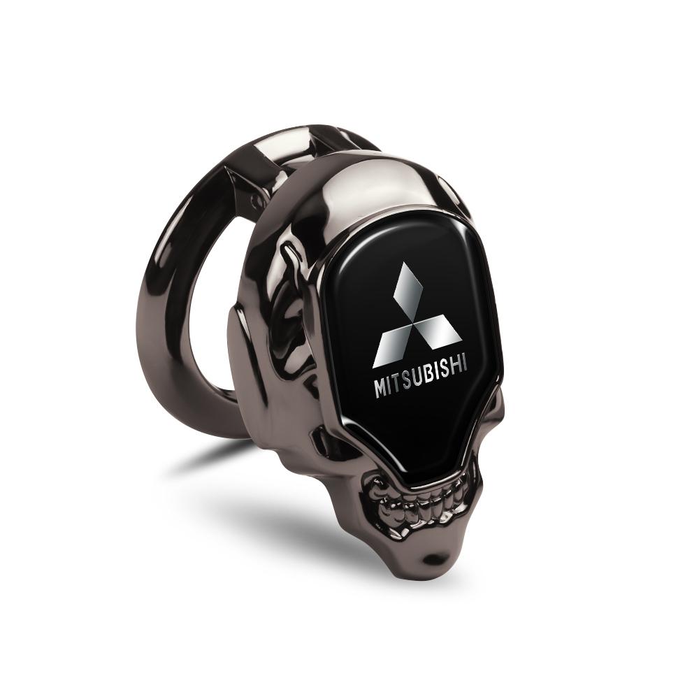 Car Single-click Start Buttons Protective Cover Decoration Sticker for MITSUBISHI Mirage Pajero Xpander Ralliart Lancer ASX EX