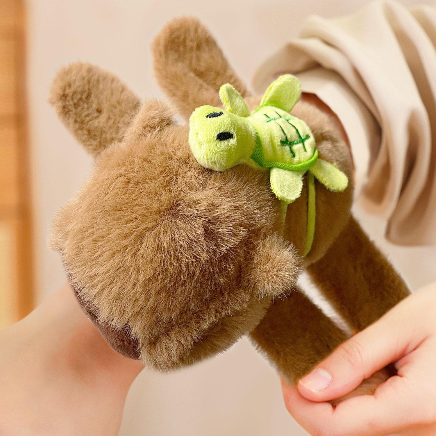 

Капибара Папа Круг Милый Браслет Водяная Морская Свинка Кукла Детский Запястный Лежащий Круг Креативная Кукла Велосипед Подарок Детям Другу