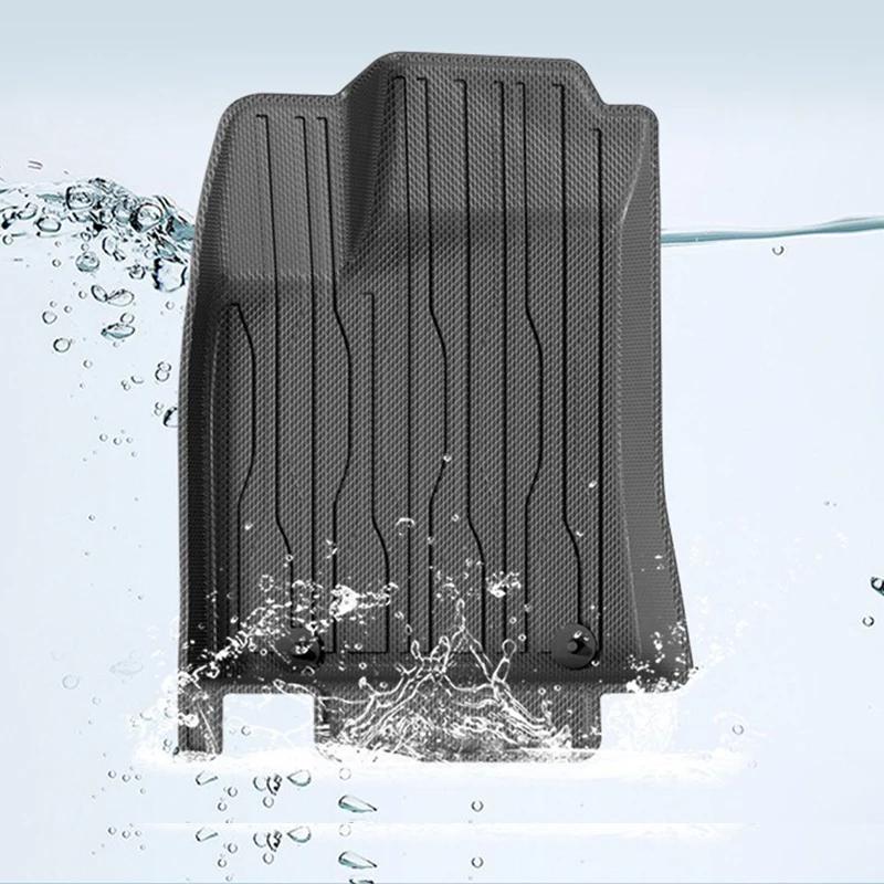 Car Floor Mats For BYD Dolphin Mini Seagulls EV 2024 Trunk Mats Waterproof Non-slip Carpet Back Seat Protector Boot Liner Tray