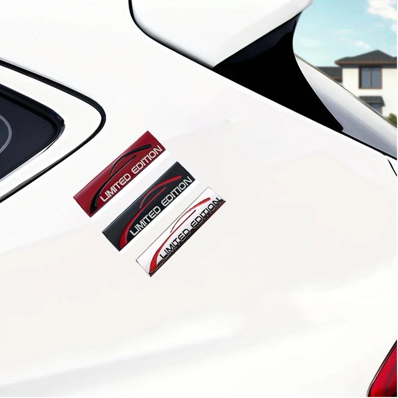 1pc Creative Metal Car Sticker, Chrome Limited Edition Badge, Badge Sticker For Toyota Lexus Nissan For Chevrolet Hyundai KIA