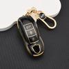 3 Buttons Full Protection Key Case Cover For Porsche Cayenne Macan Panamera 911 718 Cayman 918 958 Remote Key Fob Shell