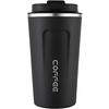 Morning Placestainless Tumblervacuum Insulationdirect Dripheat Retentioncold Retentionportable (510ml Black)tumbler Glass