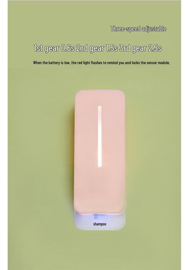 Wall-Mounted Automatic Foam Hand Sanitizer Dispenser - Smart Induction Household Hand Washer