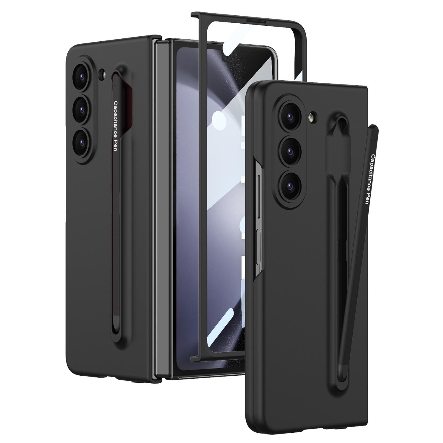 

Ultra-Thin Frosted Protective Case with Integrated Pen Slot for Samsung Z Fold5 Samsung Z Fold5