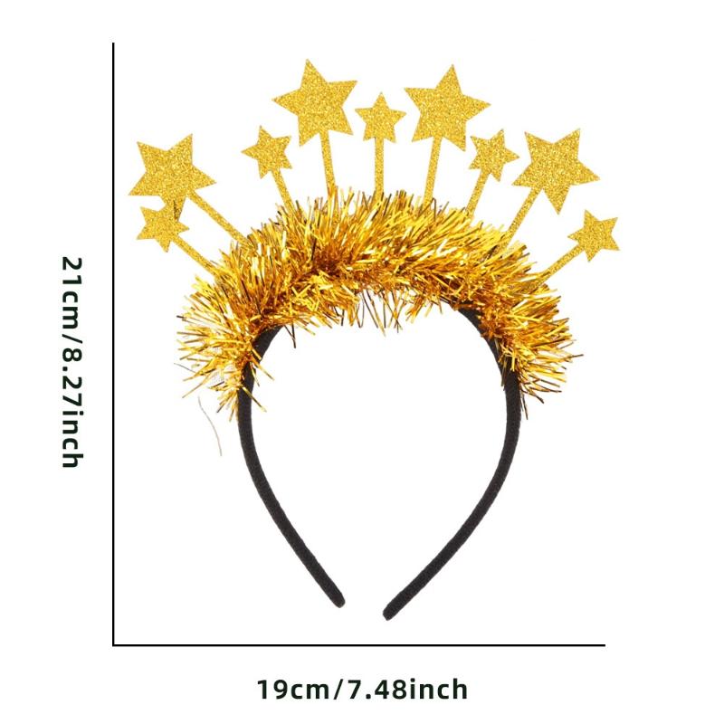 New 2027 New Year Headband Christmas New Year'S Eve Party Headgear Internet Celebrity Photo Props Children Adult Headnamd