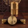 Brass Holder Restaurant Creative Personality Household Toothpick Box Portable Light Luxury Dining Living Room Pat