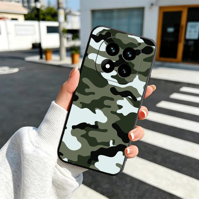 

Camouflage Military Pattern Soft Phone Case for Xiaomi Redmi Note 12 13 14 15 Pro Plus 11 12S 11S 11T 10 4G Black Cover Back She Redmi Note13ProPlus