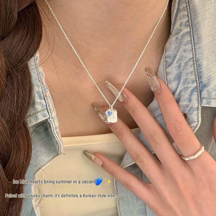 Korean Style Retro Pearl Necklace: Women's Multi-Layer Asymmetrical Clavicle Chain with OT Buckle