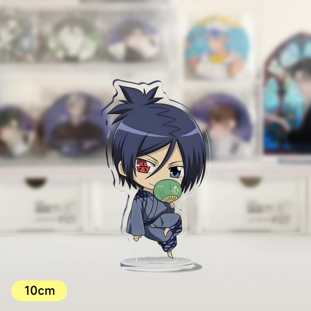 Anime Katekyo Hitman Reborn 10cm Acrylic Stand Model Figures Sawada Tsunayoshi Gokudera Hayato Cosplay Desk Decor Model Gifts