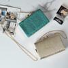 Gold Square Purse Stripe Clutch Handbags for Women Luxury Designer Bling Wallets Brands Evening Crossbody Shoulder Bag Hot