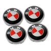 XKUGH1 For BMW New 2025 New 7pcs Car Front Emblem 7pcs Car Front Emblem Rear Badge Wheel Hub Cap Sticker for E46 E90 E60 F10 F11 F20 F3