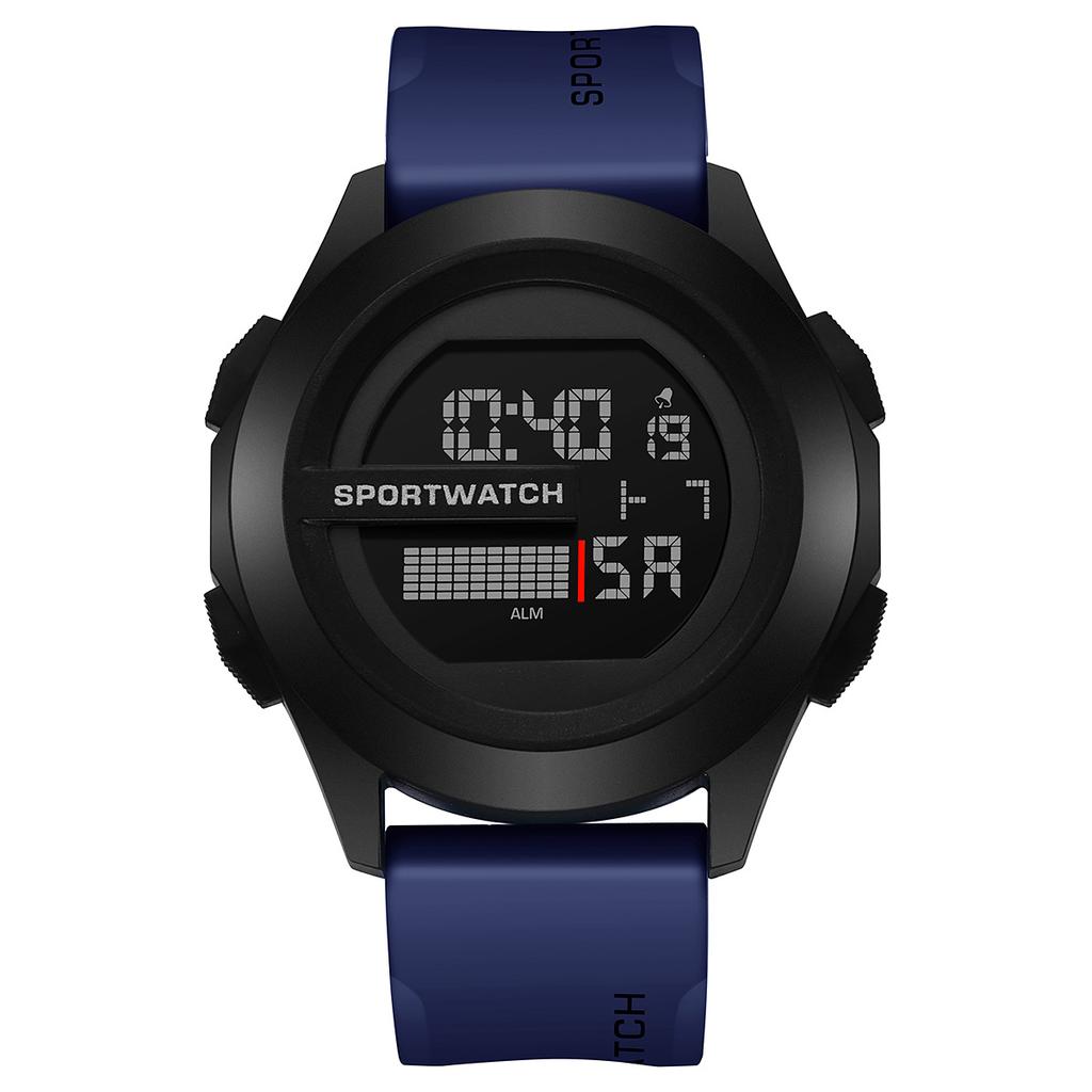 Men's Multifunctional Digital Watch Waterproof Luminous Sports Wristwatch
