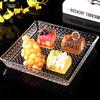 Flavinmci Glass Dessert and Snack Plate