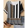 Casual Versatile Comfortable Top Short Sleeve Fashion Women's Loose T-Shirts Women’s