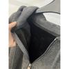 Hooded Sweatshirt Women's Autumn and Winter New Style Spliced Zipper Tie Fashion Solid Color Loose Versatile Casual Loose Top