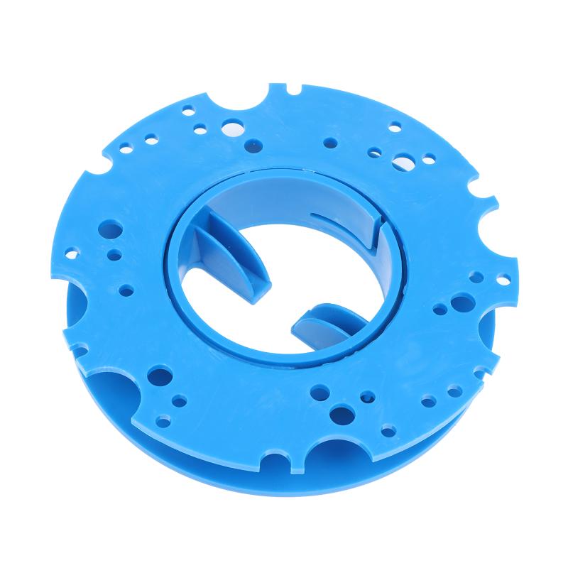 Sweeper Brush Plate Center Lock Pad Holder Easy Install Plastic Buckle for Commercial Floor Scrubber Cleaning Replacement Parts