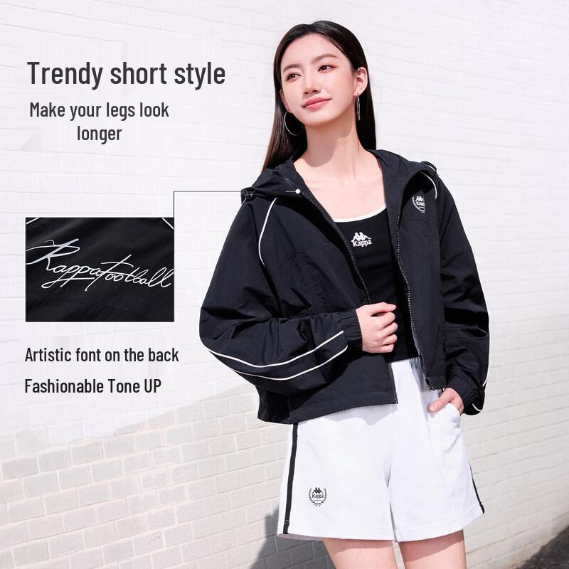 

Kappa Women s Hooded Sportswear Jacket K0G42FJ31D XL