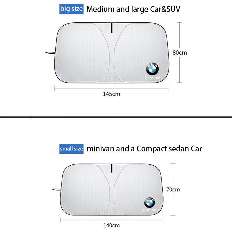 Car Windshield Sun Shade Covers Visors Front Window Parasol Coche For BMW M x5 e70 e91 f11 f30 f31 f10 x3 f25 e30 Accessories mkhr65
