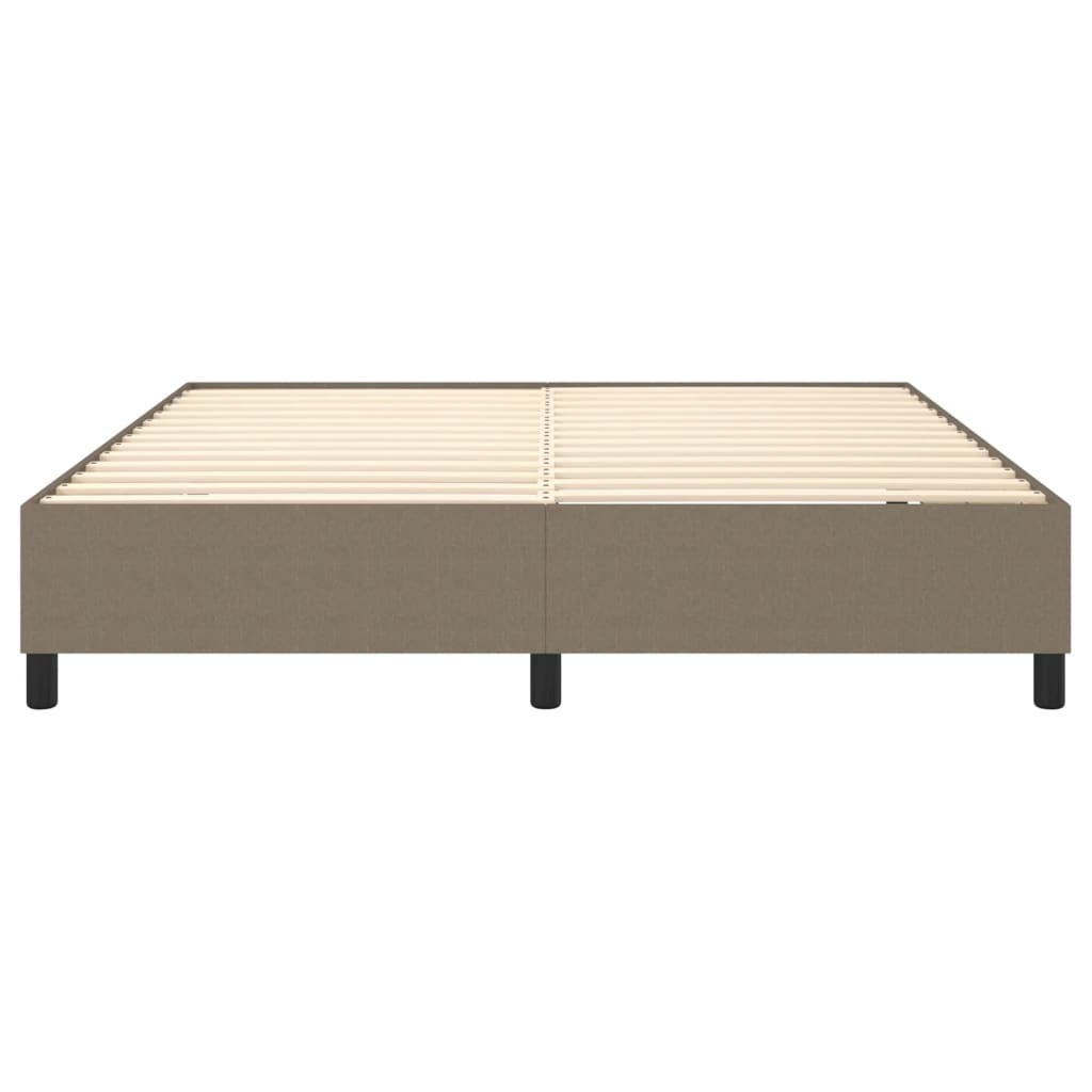 Vidaxl Rama Łóżka Bez Materaca, Taupe, 180X200 Cm, Obita Tkaniną