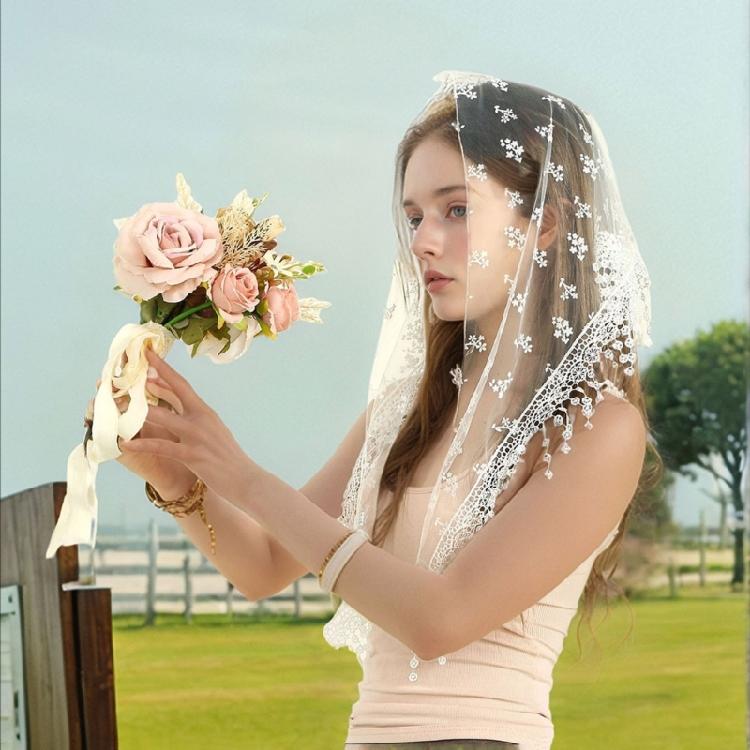 Cozy Featherweight Wedding Head Wrap In Enduring Black For Outdoor Summer Festivities