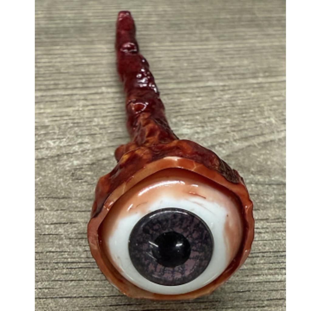 

Horror Halloween Latex Eyes With Bloodshot Detailing For Costume Accessories коричневий