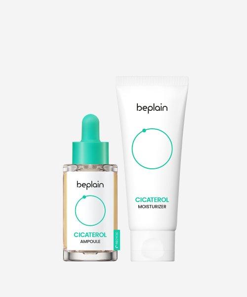 beplain Cicaful Ampoule 30ml + Cicaful Cream 60ml Anti-Trouble 2-Piece Set none