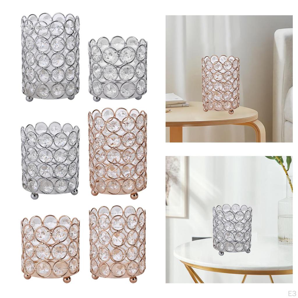 Candle Holder Cosmetics Brushes Storage Stationery Organizer European Style Makeup Brush for