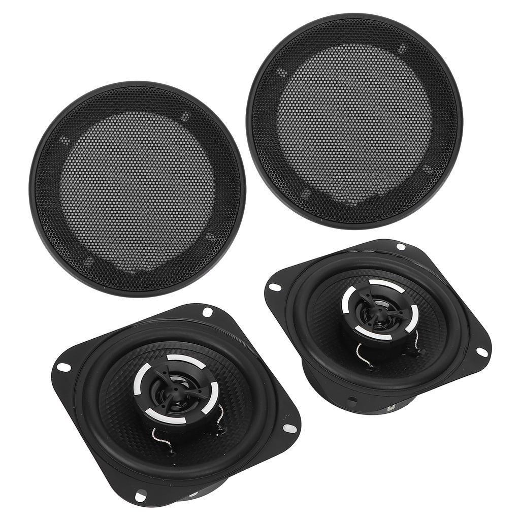 1 Paar 4,2 Zoll Auto-Audio-Lautsprecher Kalotte Fahrzeug-Hochtöner 4 Ohm 12V Lautsprecher Universal für Automobil