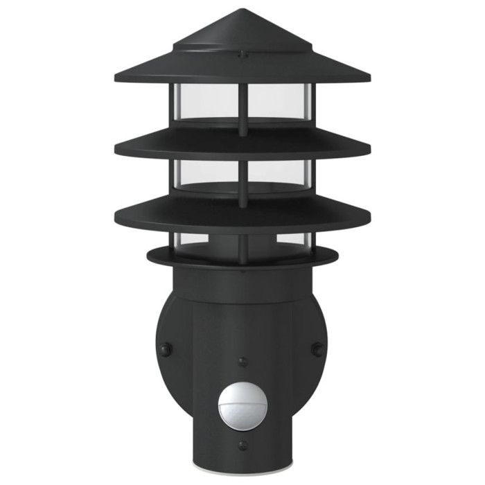 VidaXL Outdoor Wall Lights and Sensors 2pcs Stainless Steel, Outdoor Wall Lighting, Garden Wall Lamp, 4006235
