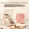Judydoll - 2-in-1 Highlighter-Kontur-Palette - 2 Farben