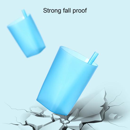 360ml/380ml halmkopp glatt kant Stor kapasitet Lekkasikker Barn Barn Spedbarn Baby Sip Cup Studenter