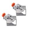 90 Degree Right Angle Clamp 2/4PCS Stainless Steel Carpenter Splicing Quick Clamp Locator Fixed Frame Clamp Woodworking Tools