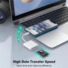 2 In 1 TF Card Reader Adapter For Phone Card Reader Data Converter Camera Photo Transmission Phone Accessories