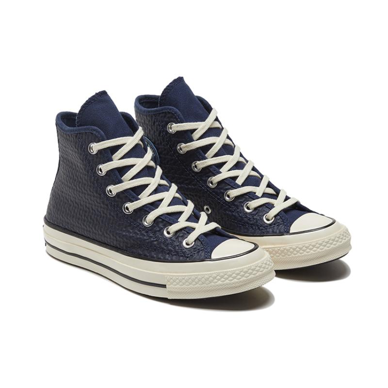 Converse Chuck Taylor All Star 70 High Comfortable & Versatile Trend High Top Espadrilles Women's Dark Blue