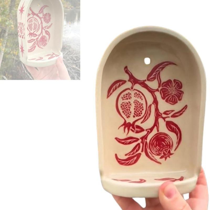 

Настінні ніші, свічники, настінні прикраси та підвіски Pomegranate jewelry rack