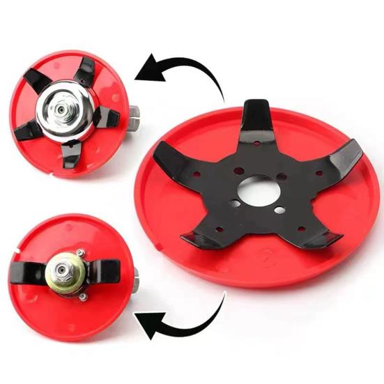 Weeding Disc Corrosion-resistant Universal Weed Eater Blades Efficient Multifunctional Trimmer Head Weeds Blade Replacement for Gardening Lawnmower