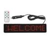 LED Car Sign Remote Control Programmable Advertising LED Sign Screen for Shop Store DC5‑12V