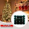 48 Pieces Christmas Ball Ornaments Shatterproof Thoughtful Gift Hanging Balls