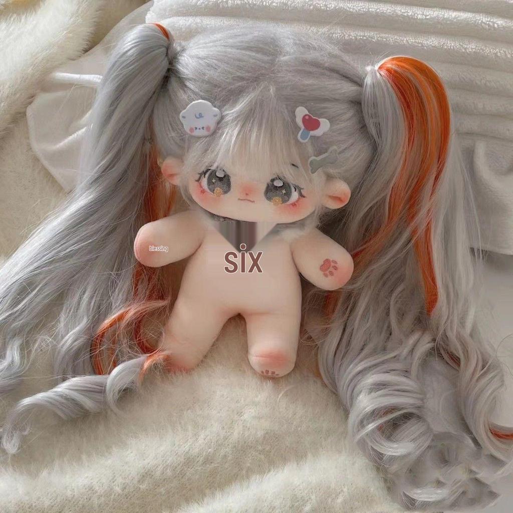 In Stock Nannan Cotton Female Doll with Exploded Hair – Perfect Gift for Classmates or Girls