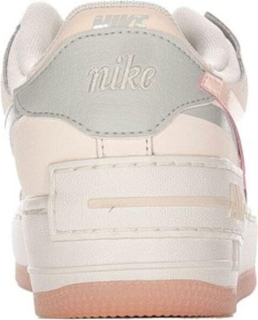Кроссовки Nike Air Force 1 Shadow Women кокосовое молоко/светлое серебро/парус/малиновый оттенок