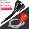 2-in-1 Betankungstrichter mit Sieb Ausgießer für Öl Wasser Kraftstoff Benzin Diesel Benzin für Auto Auto Motorrad Fahrrad LKW ATV