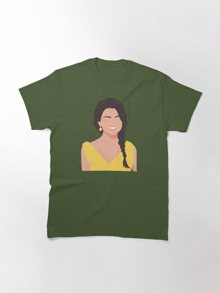 T-shirt Classica con Illustrazione Lineless di Selena Gomez